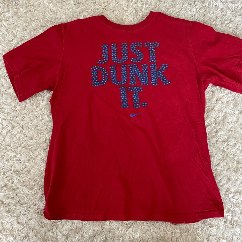 Just dunk it Nike tee boys xl